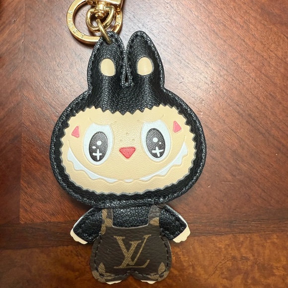 Louis Vuitton Accessories - Brand new upcycled Louis Vuitton Black and Brown Character Keychain/ bag charm